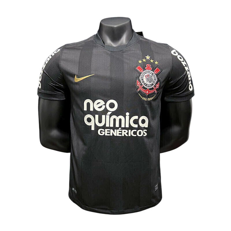Camisa Corinthians Away - 2010/11 - Versão Retro