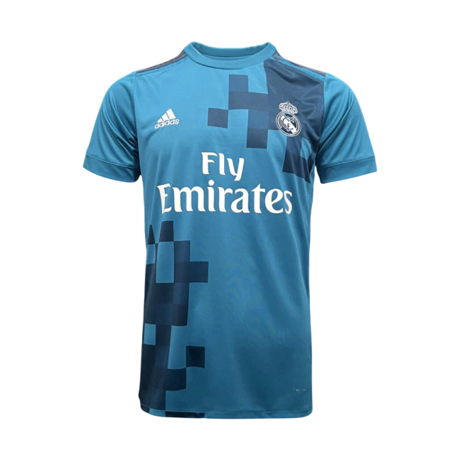 Camisa Real Madrid Third - 2017/18 - Versão Retrô -