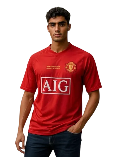Camisa Manchester United Home - 07/08 - Versão Retro -