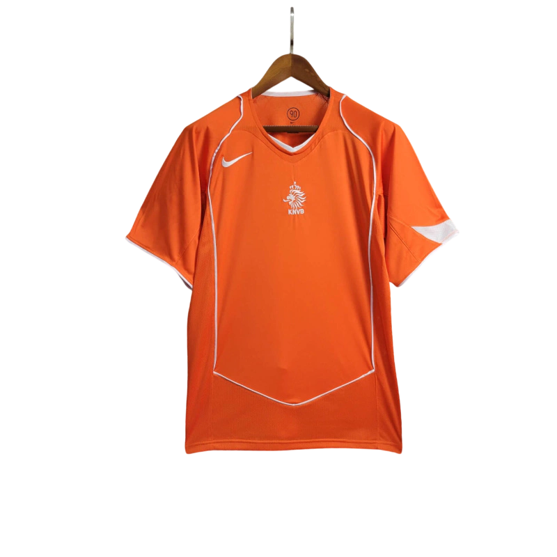 Camisa Holanda Home - 2004 - Versão Retro