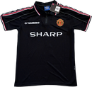 Camisa Manchester United Preta - 1998/99 - Versão Retro -