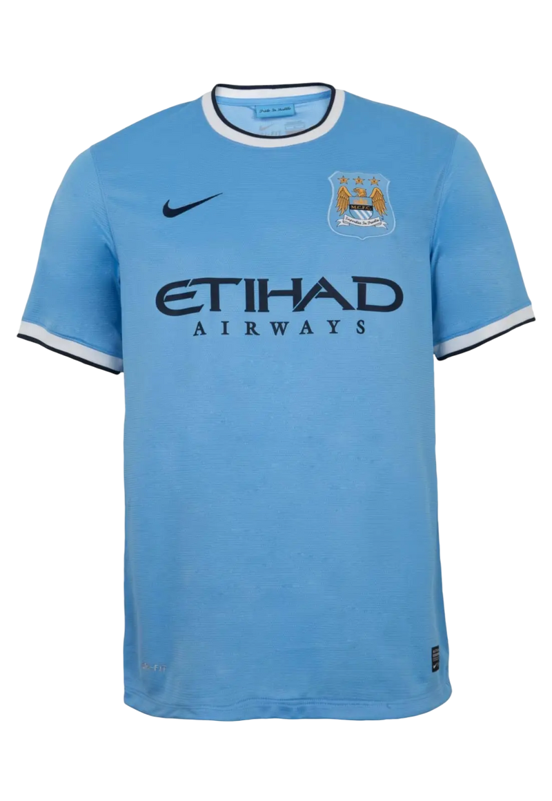 Camisa Manchester City Home - 2013/14 - Versão Retro