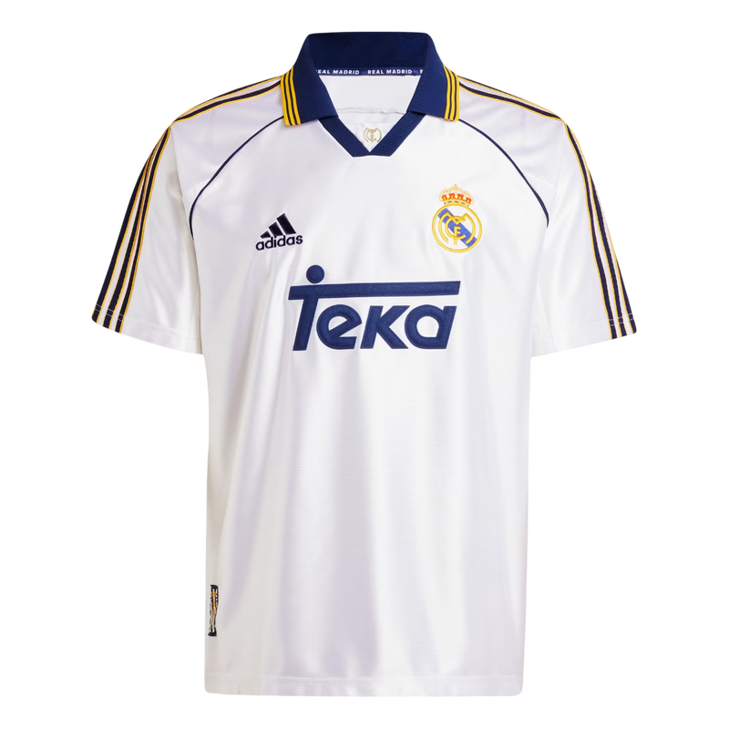 Camisa Real Madrid Home - 1999/00 - Versão Retro