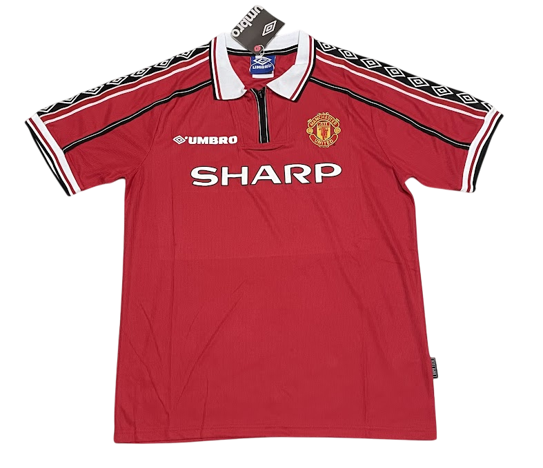 Camisa Manchester United Home 1998/999 - Versão Retro