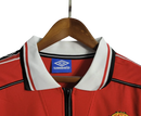 Camisa Manchester United Vermelha - 1998/99 - Versão Retro -