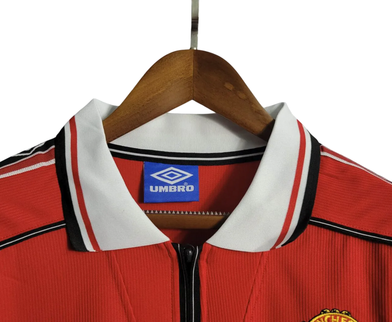 Camisa Manchester United Vermelha - 1998/99 - Versão Retro -
