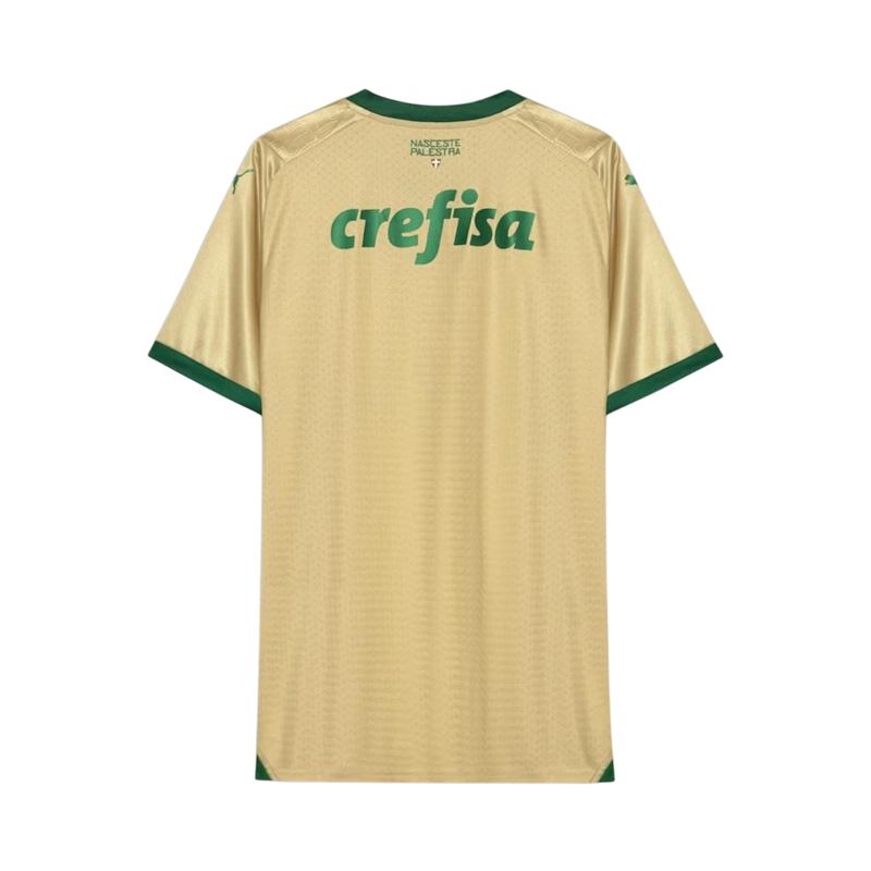 Camisa Palmeiras Third - 2024/25 - Jogador Masculino - Dourada