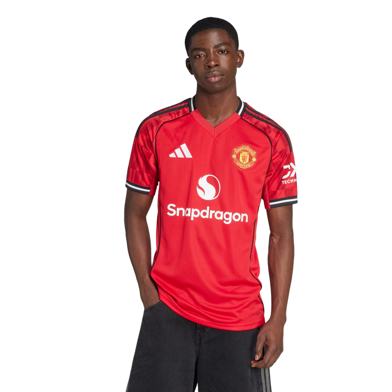 Camisa Manchester United Home - 2025/26- Jogador Masculino
