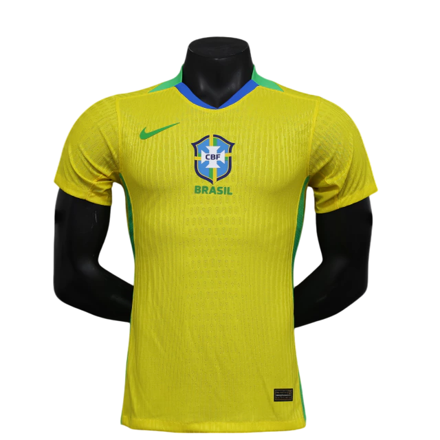 Camisa Brasil Home - 2025/26 - Jogador Masculino