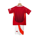 Kit Infantil Manchester United Home 24/25 Lançamento