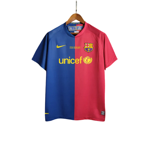 Camisa Barcelona Home - 2008/09 - Versão Retro -