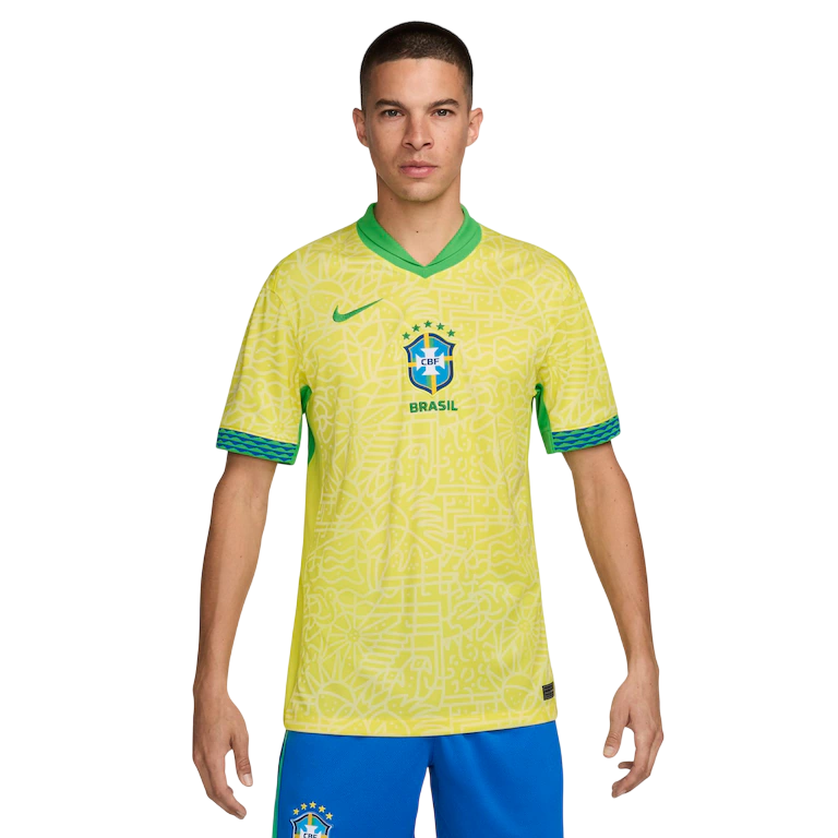Camisa Brasil Home 24/25 - Torcedor Masculina - Lançamento