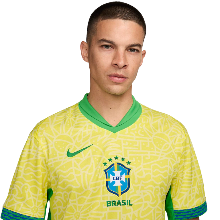 Camisa Brasil Home 24/25 - Torcedor Masculina - Lançamento