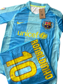 Camisa Barcelona Away - 2007/08 - Versão Retrô