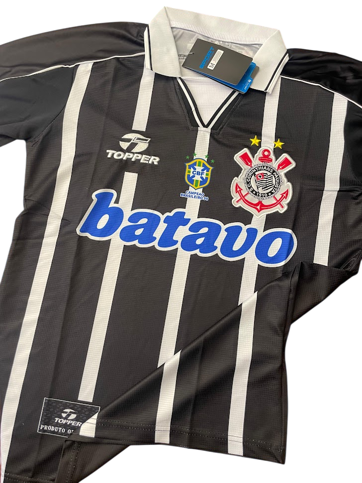 Camisa Corinthians Away - 1999 - Versão Retrô