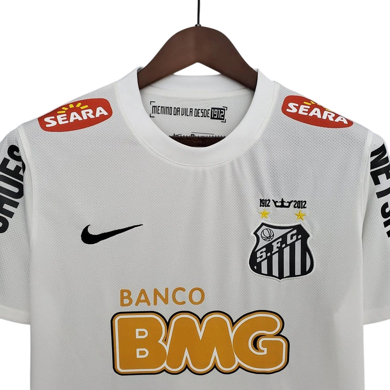 Camisa Santos Home  - 2012/13 - Versão Retrô