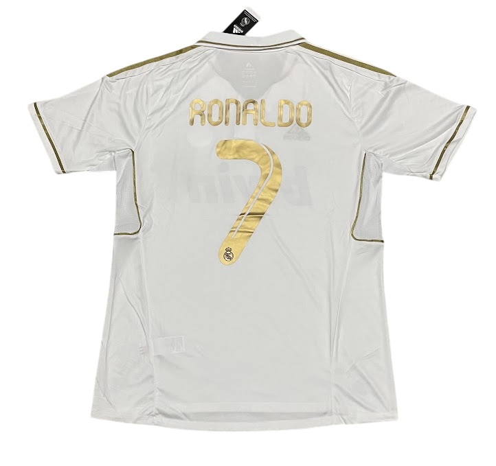 Camisa Real Madrid Home - 2011/12 - Versão Retro -