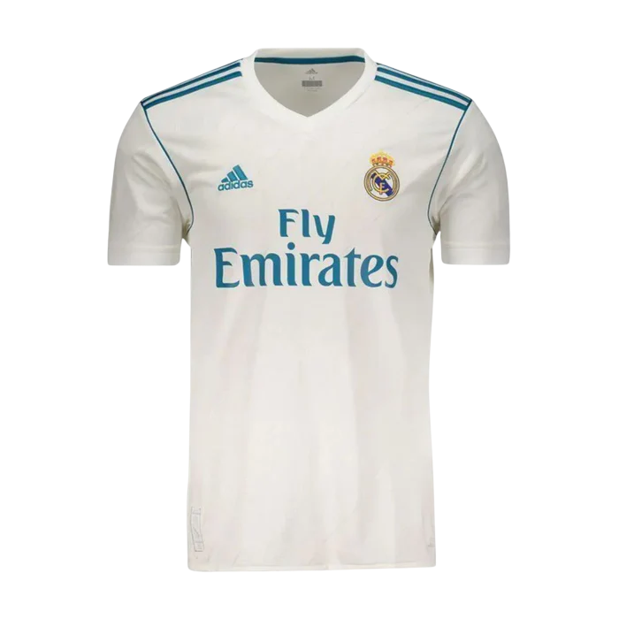 Camisa Real Madrid Home - 17/18 - Versão Retro -