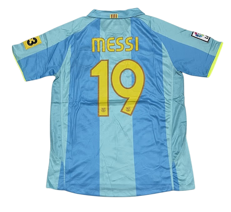 Camisa Barcelona Away - 2007/08 - Versão Retrô -