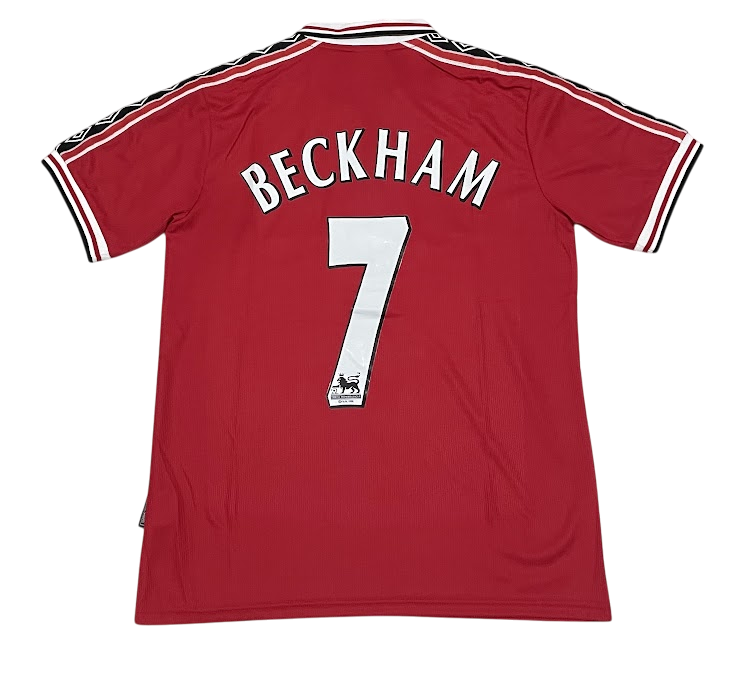 Camisa Manchester United Vermelha - 1998/99 - Versão Retro -
