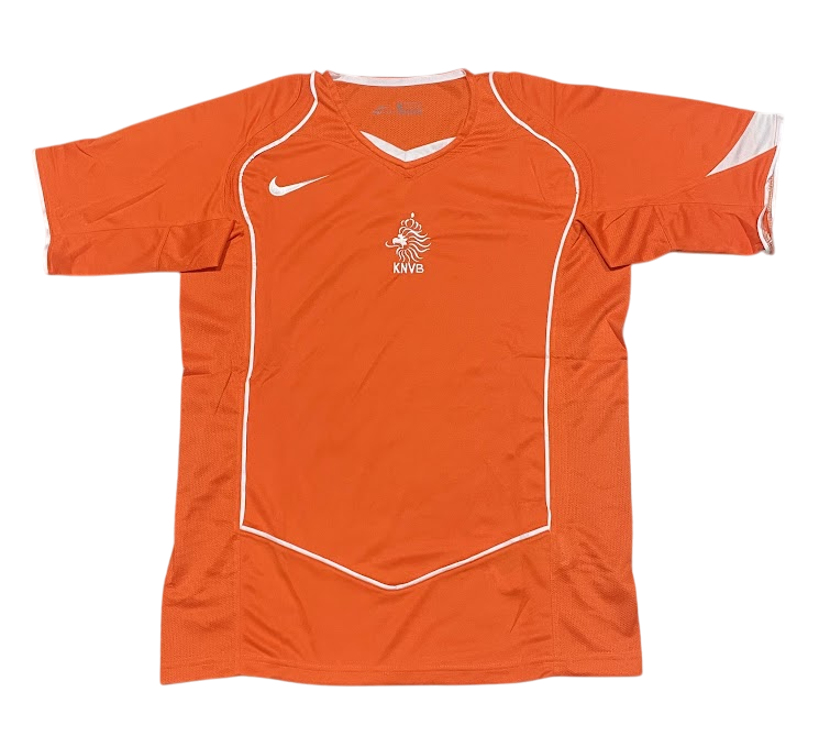 Camisa Holanda Home - 2004 - Versão Retro