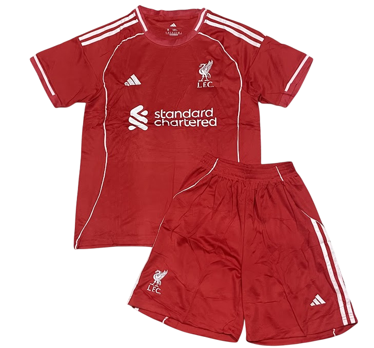 Conjunto Com Manga Liverpool - Torcedor Masculino - 2025/2026