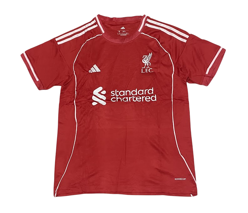 Conjunto Com Manga Liverpool - Torcedor Masculino - 2025/2026