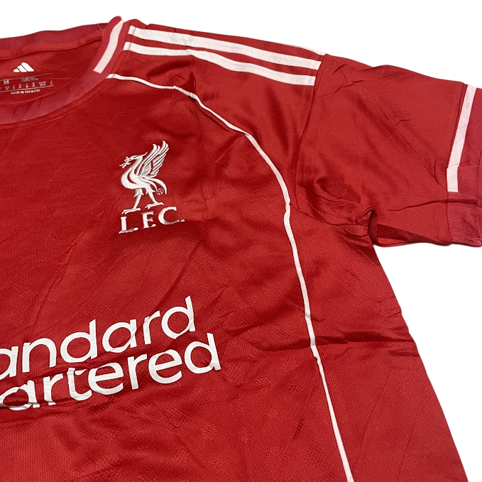 Conjunto Com Manga Liverpool - Torcedor Masculino - 2025/2026
