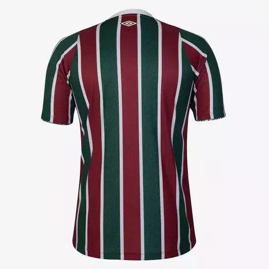 Camisa Fluminense Home - 2024/25 - Torcedor Masculina - Vermelho e Verde