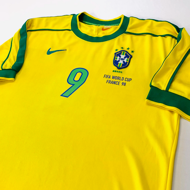 Camisa Brasil Home - 1998 - Versão Retrô