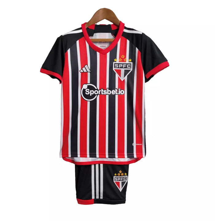 Kit Infantil São Paulo - Away - 2023/24